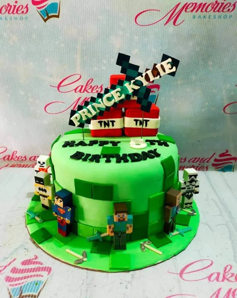 Minecraft Cake