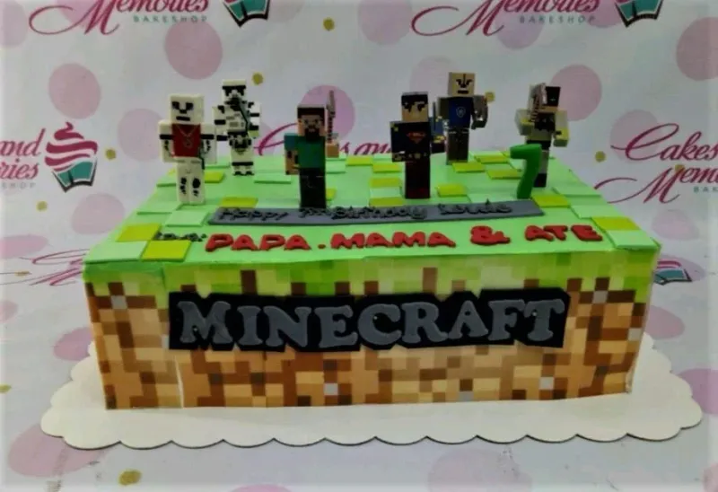 Minecraft Cake