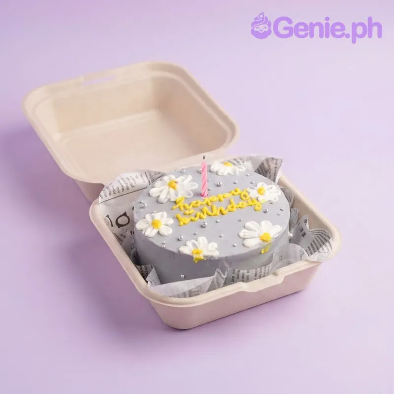 Minimalist Bento Cake