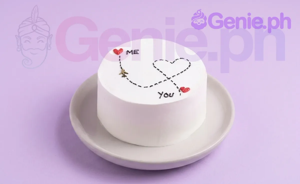 Minimalist Love Cake