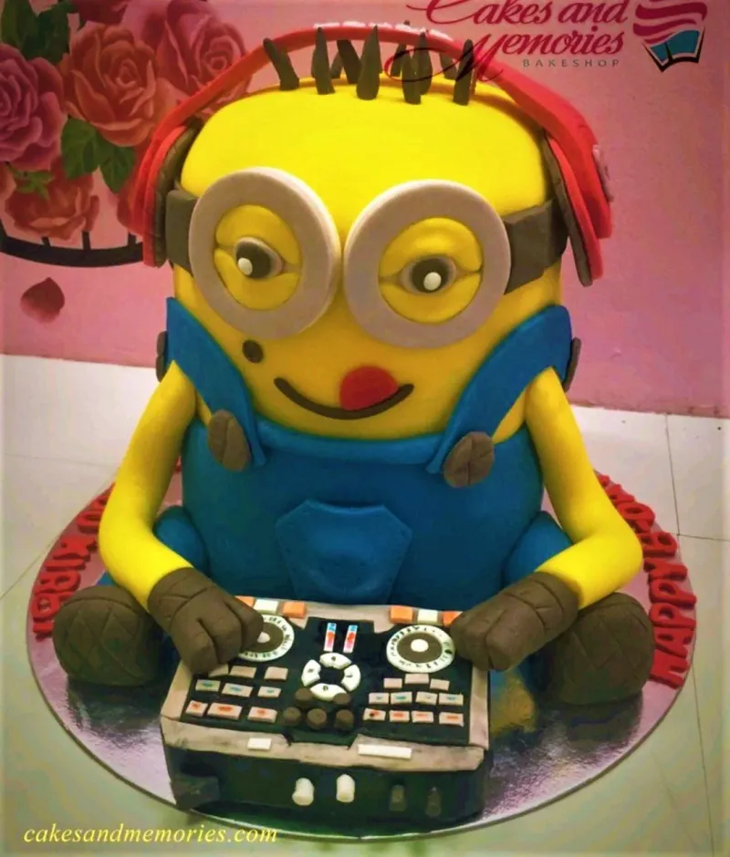 Minion Dj Minions Cake Design