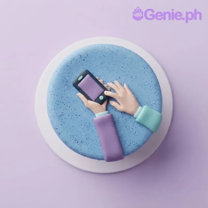 Mobile Phone Cake