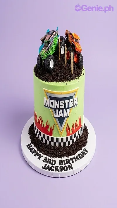 Monster Truck Cake