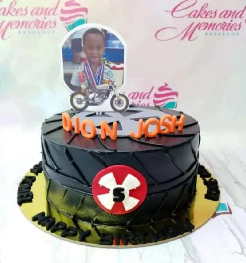 Motorcycle Tire Cake