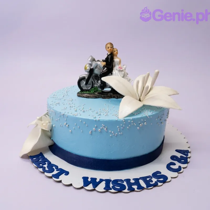 Motorcycle Wedding Cake