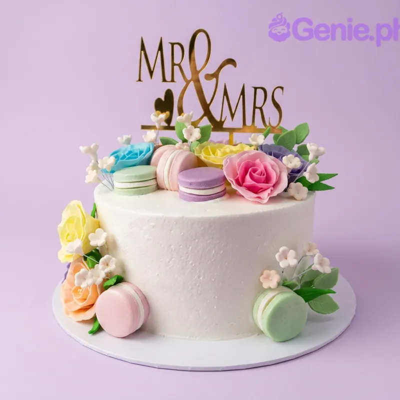 Mr & Mrs Wedding Cake Mr & Mrs Wedding Cake