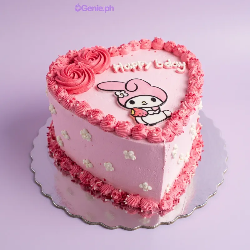 My Melody Kuromi Cake Design