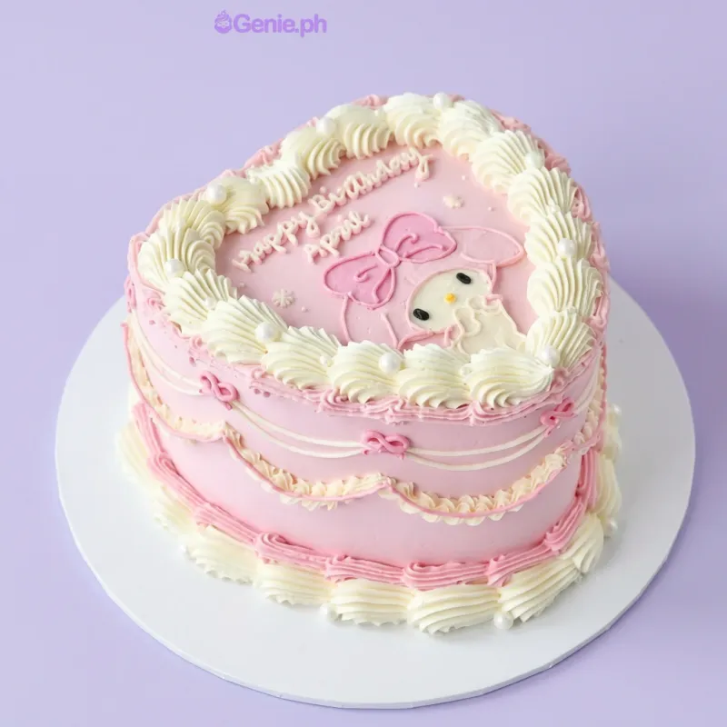 My Melody Kuromi Cake Design