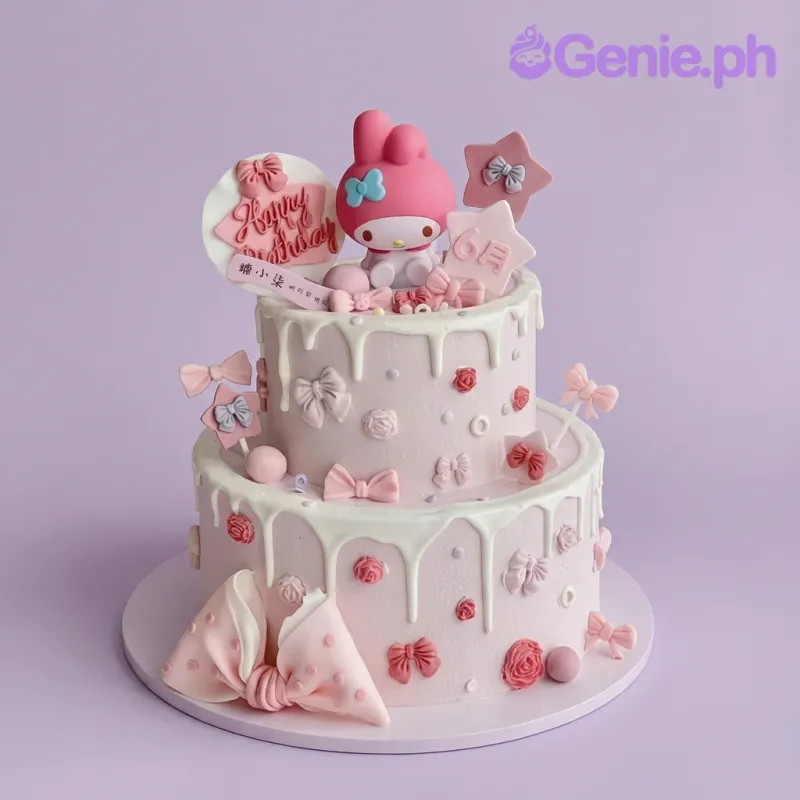 My Melody Sanrio Cake Design