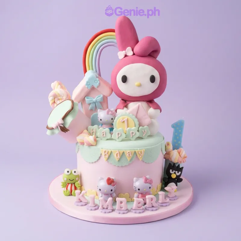 My Melody Sanrio Cake Design