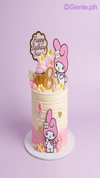 My Melody Kuromi Cake Design