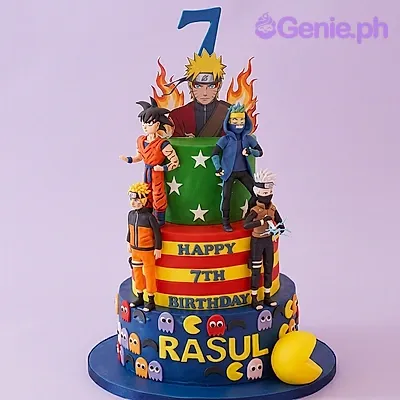 Naruto Birthday Cake