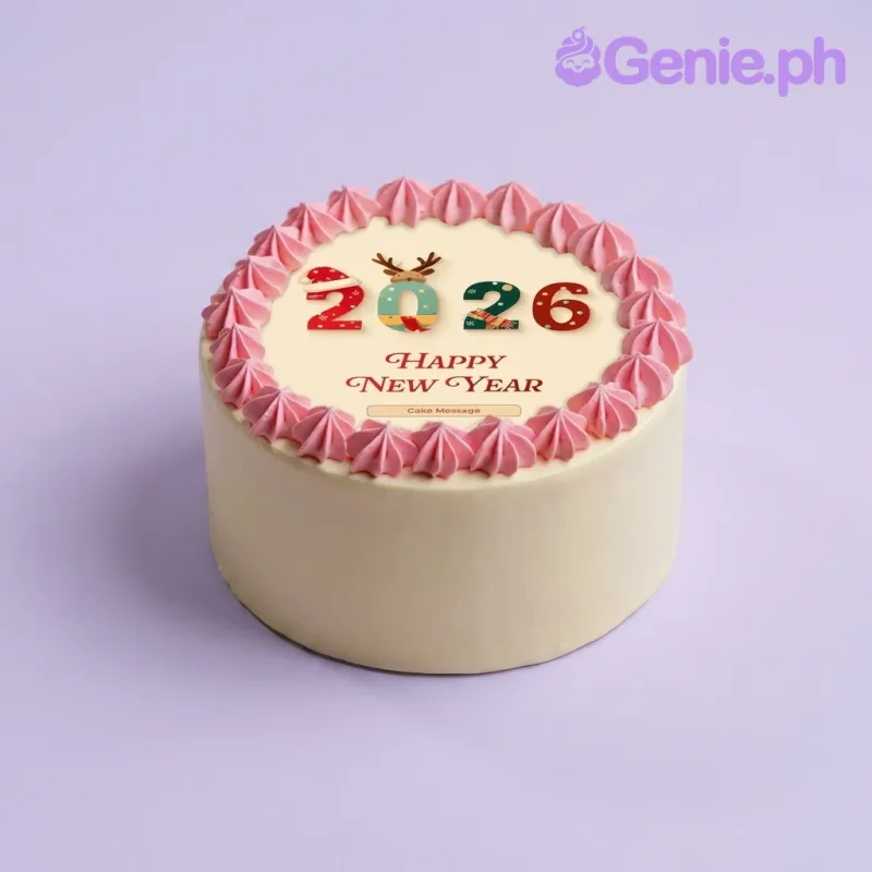 New Year 2026 Cake