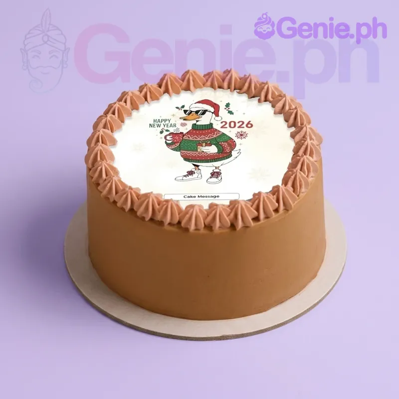New Year Duck Cake