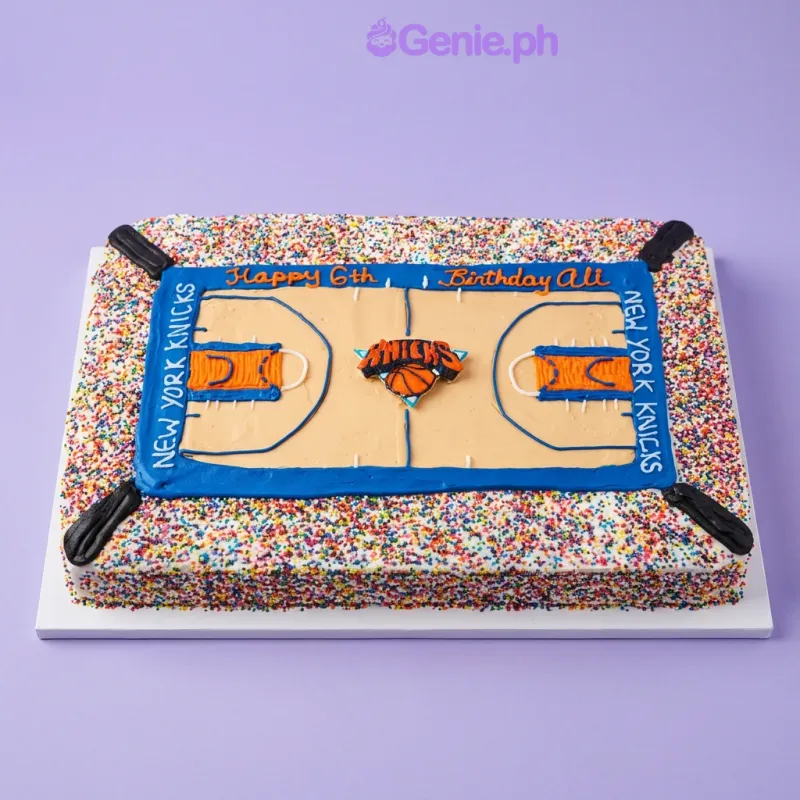 New York Knicks Basketball Cake