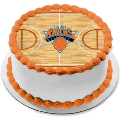 New York Knicks Basketball Cake Design
