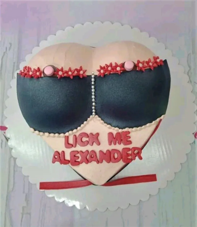 Novelty Torso Naughty Cake Design