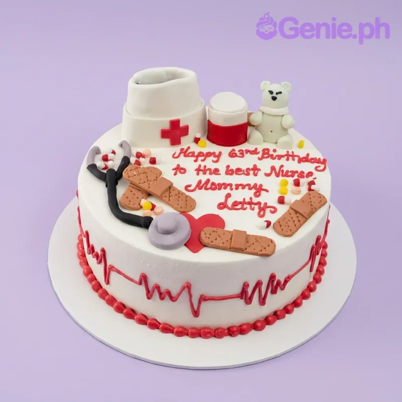 Nurse Healthcare Cake Design