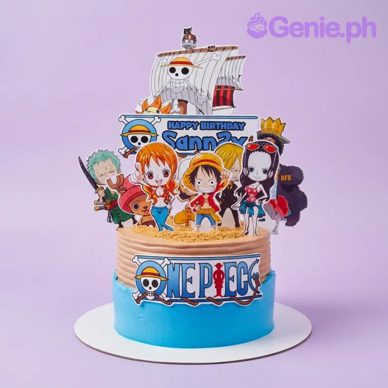 One Piece Pirate Cake Design
