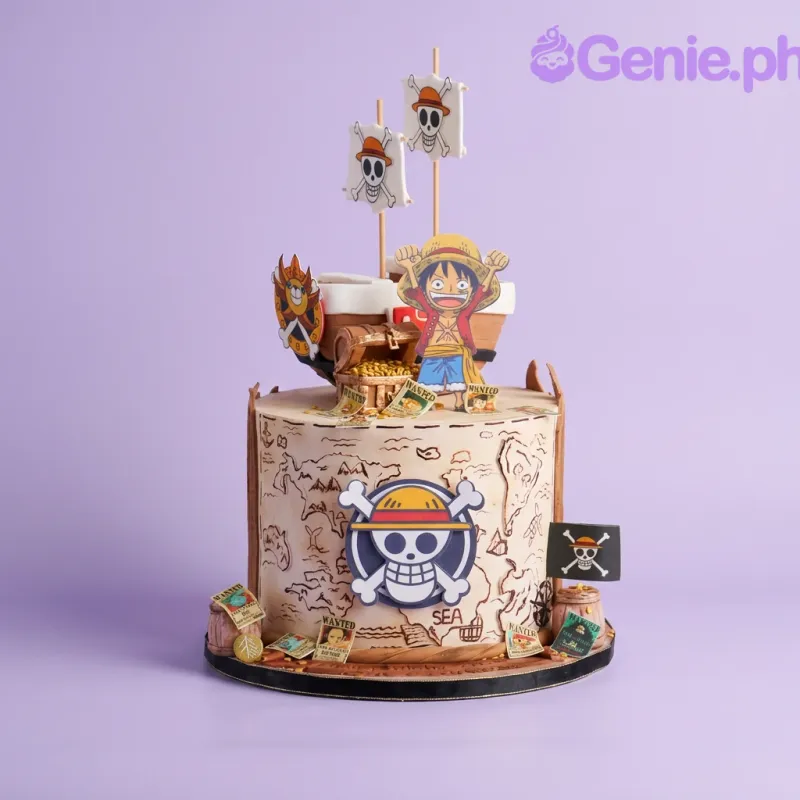 One Piece Anime Cake Design