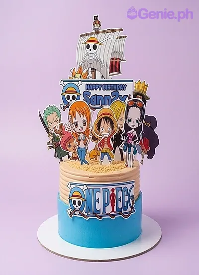 One Piece Pirate Cake Design