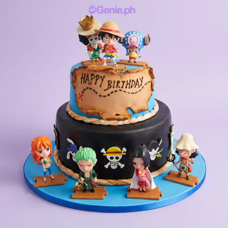 One Piece Anime Cake Design