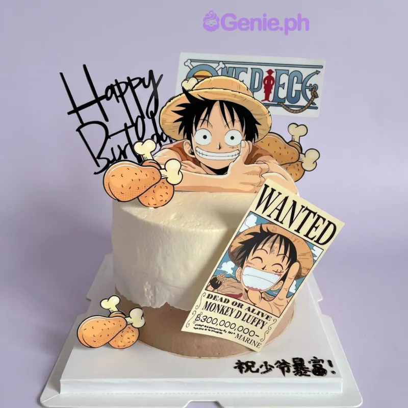One Piece Anime Cake Design