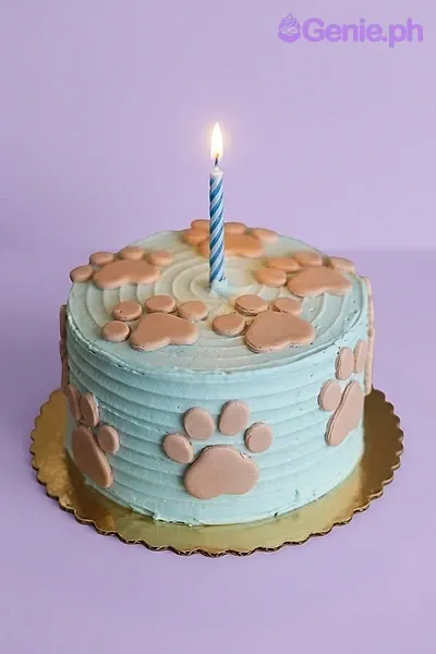 Paw Print Blues Clues Cake Design