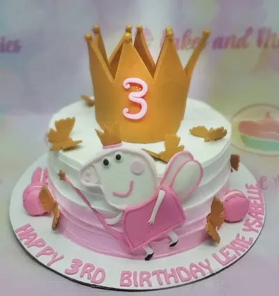 Peppa Pig Fairy Cake