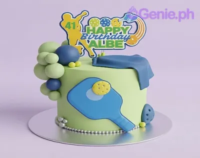 Pickleball Birthday Cake