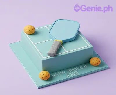 Pickleball Birthday Cake