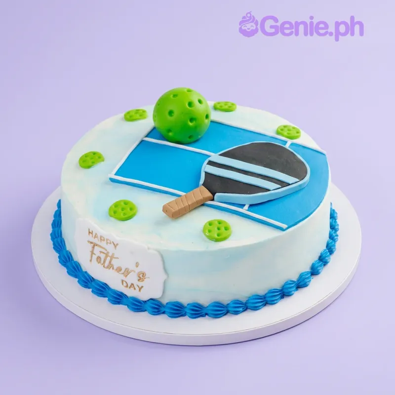 Pickleball Father Cake
