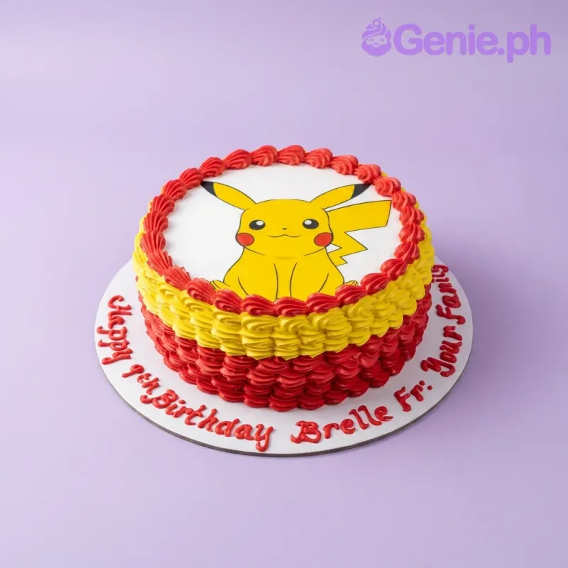 Pikachu Pokemon Cake Design