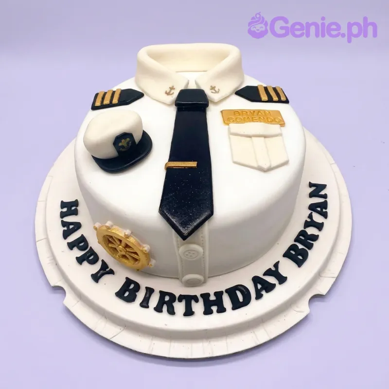 Pilot Uniform Cake