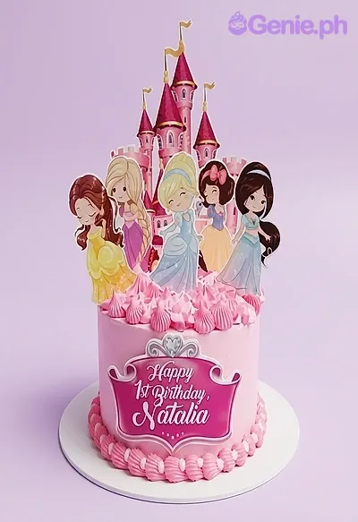 Pink Princess Ms Rachel Cake Design