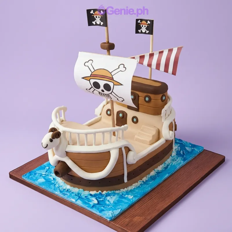 Pirate Ship Cake