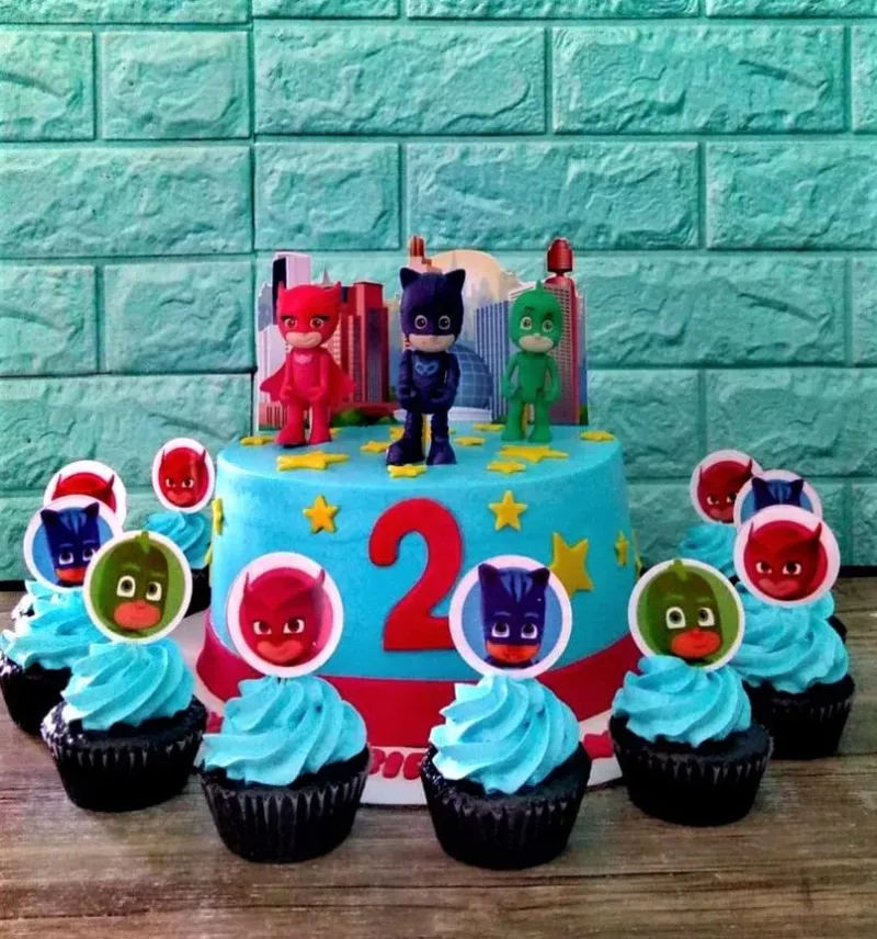 Pj Masks Cake