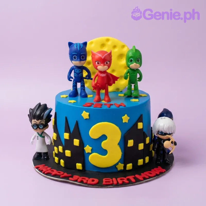 Pj Masks Cake