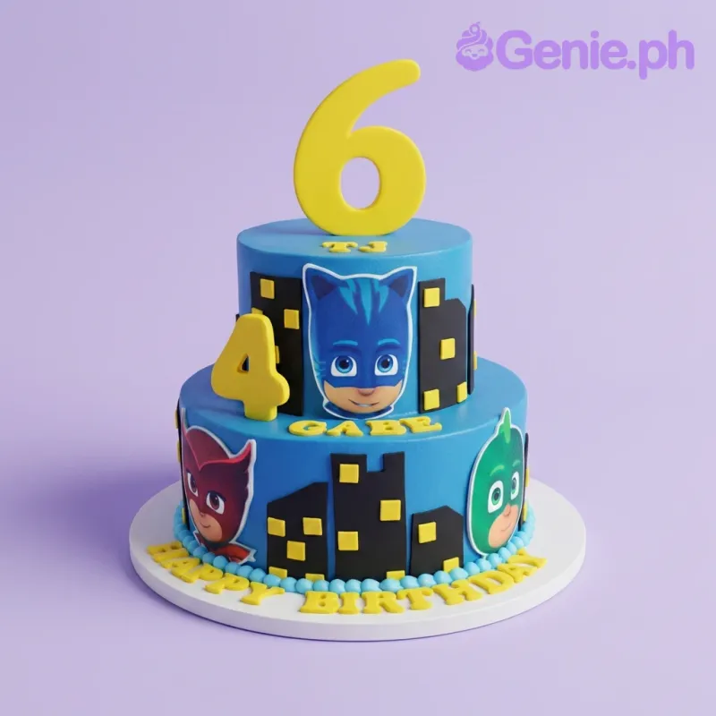 Pj Masks Cake