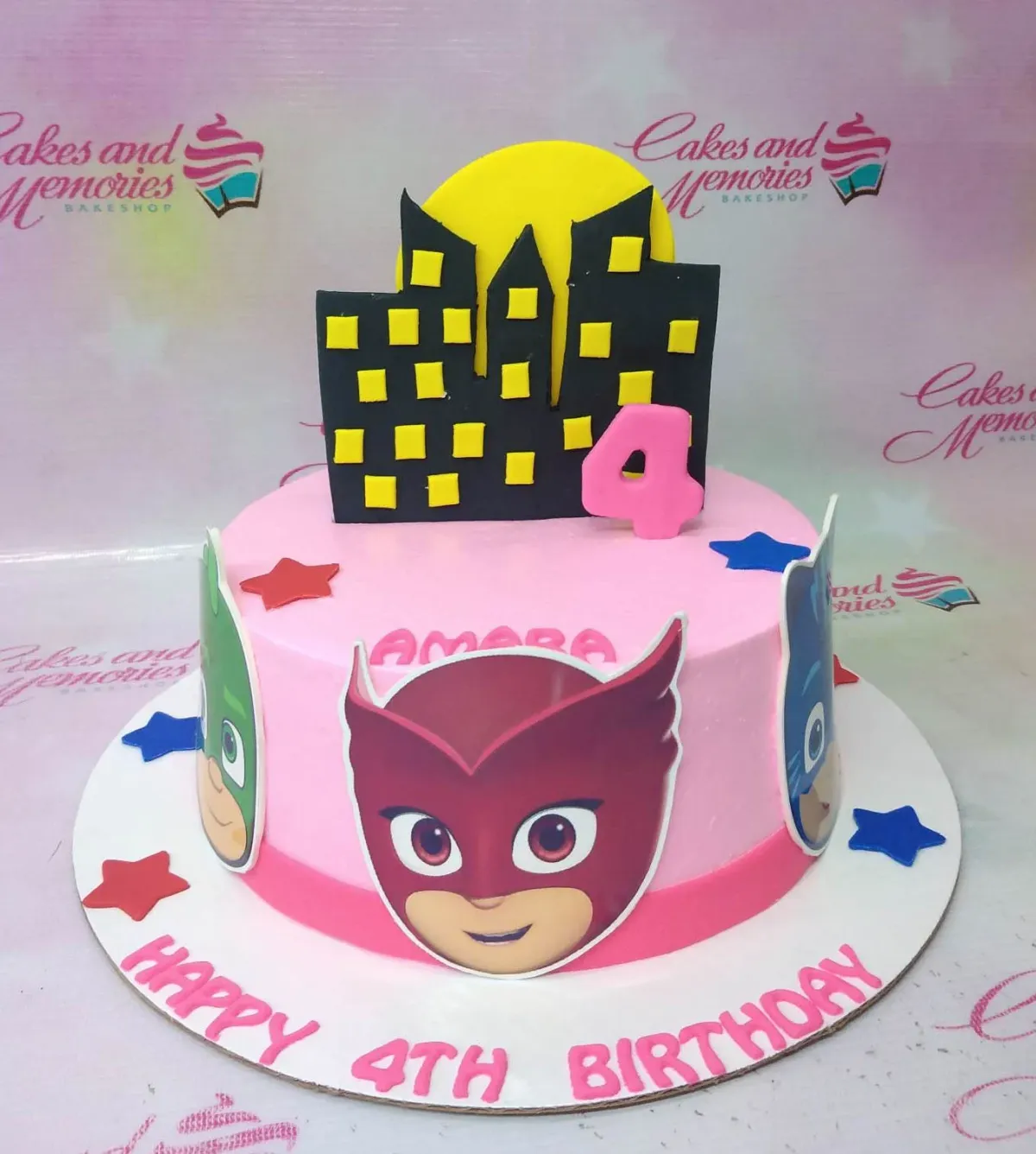 Pj Masks Cake