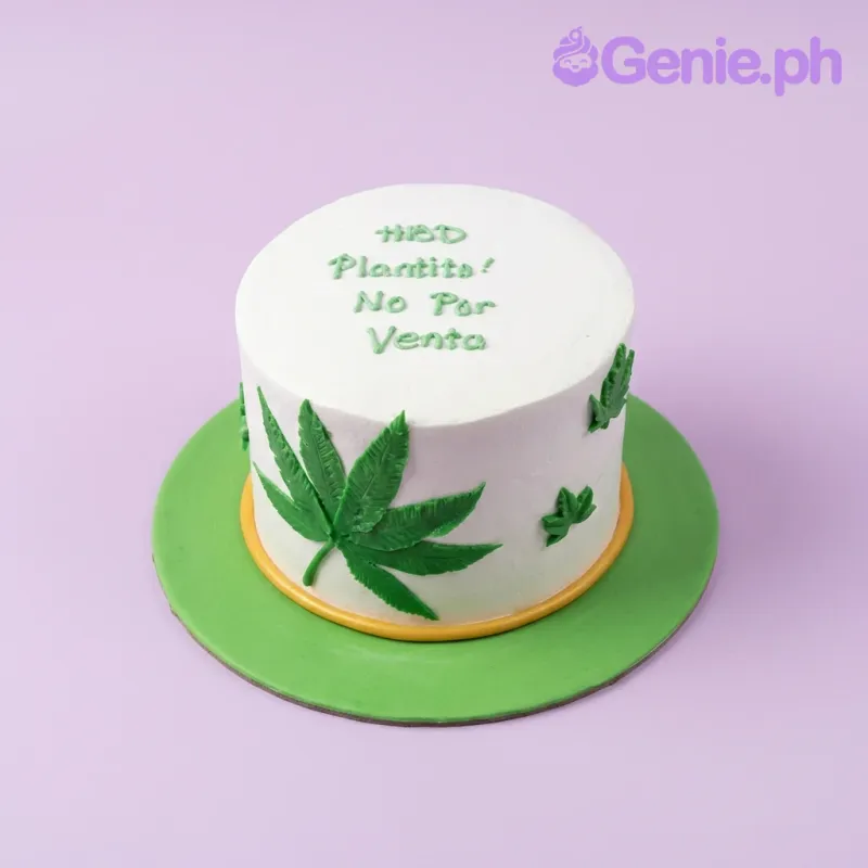 Plantito Garden Cake Design