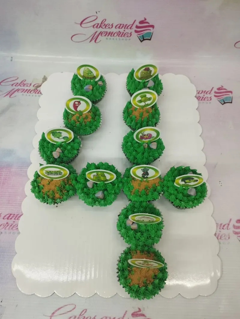 Plants Vs Zombies PVZ Cake Design