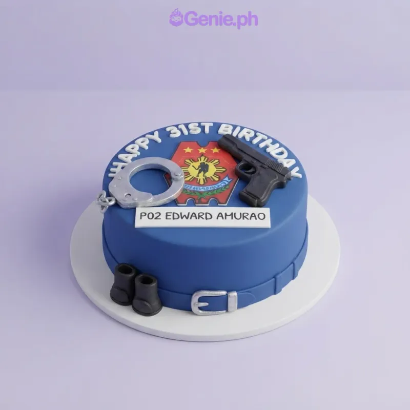 Police Birthday Cake