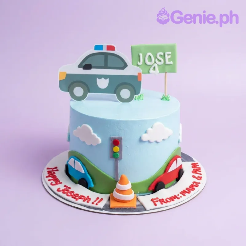 Police Car Cake
