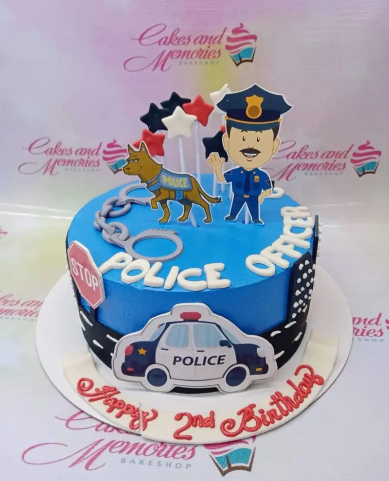 Police Officer Cake
