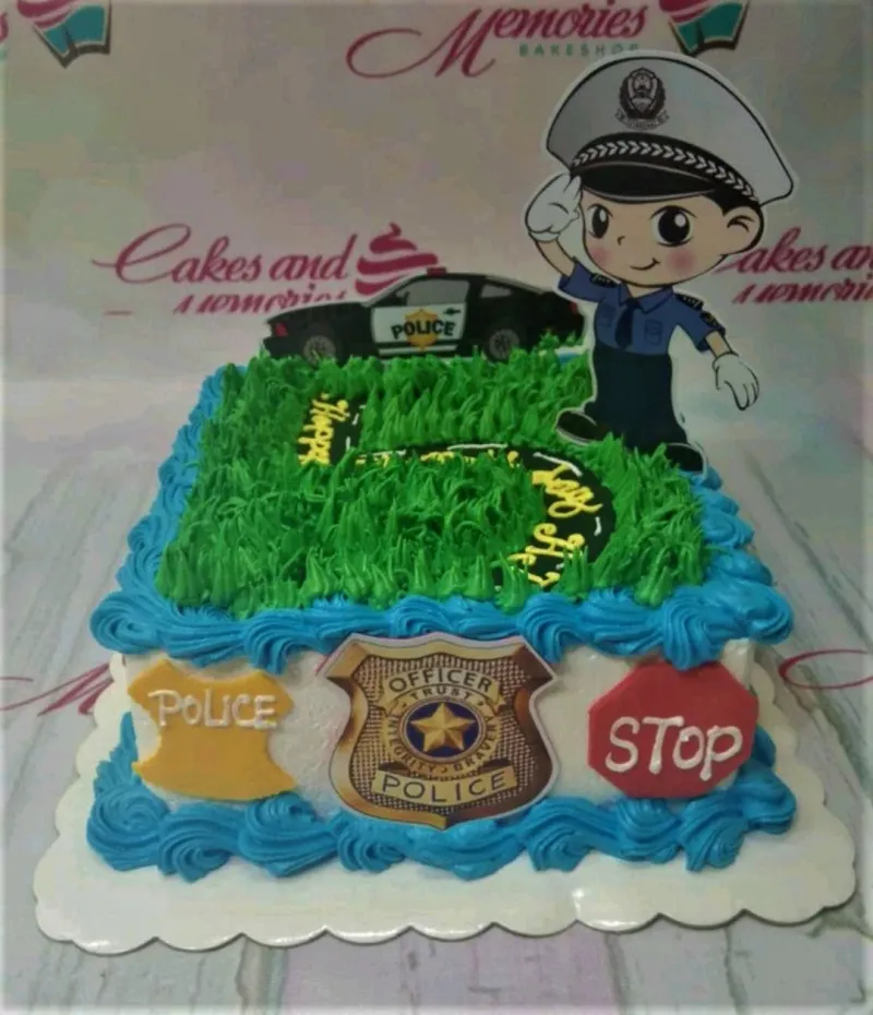 Police Officer Cake