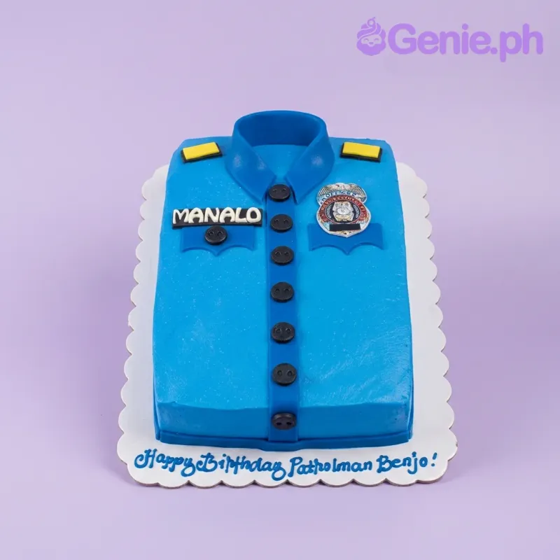 Police Uniform Cake