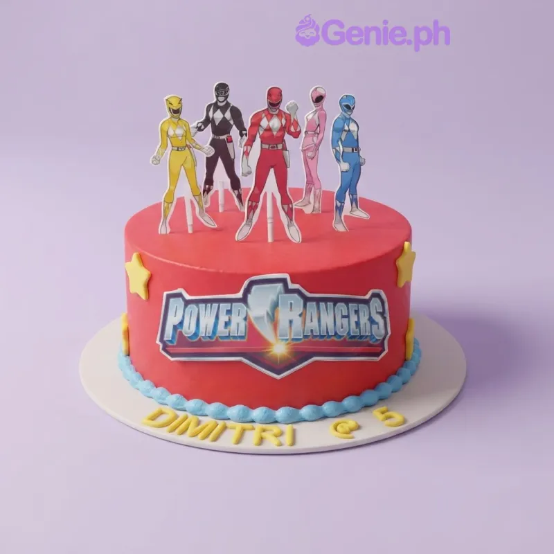 Power Rangers Cake