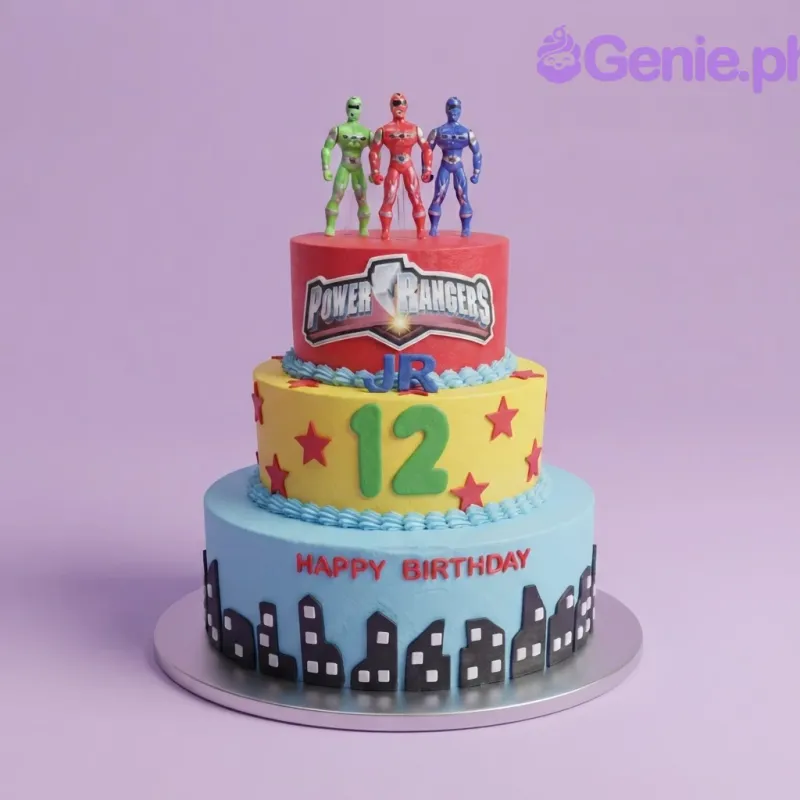 Power Rangers Cake