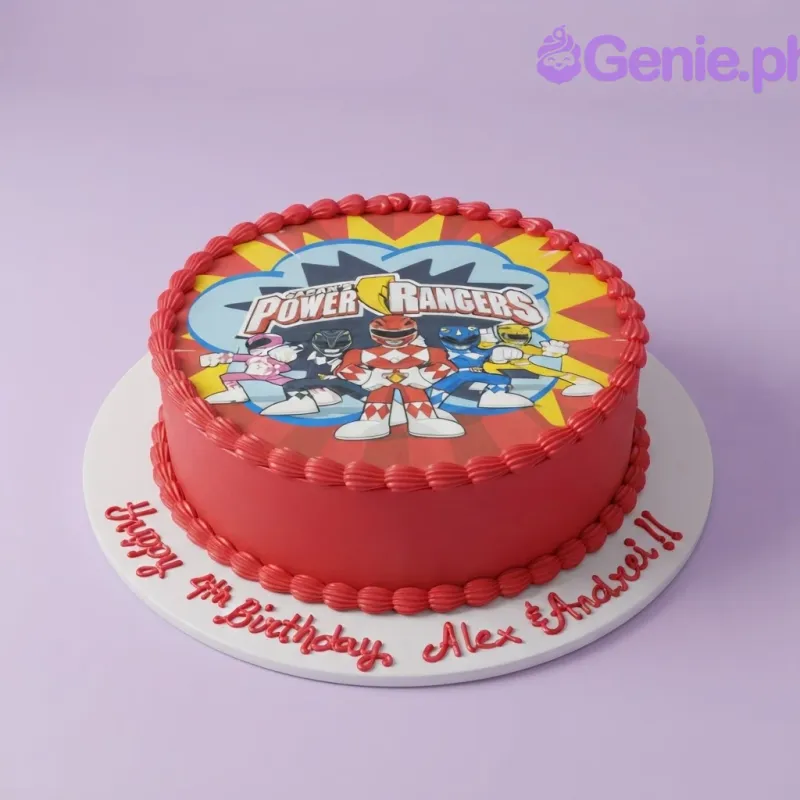 Power Rangers Cake